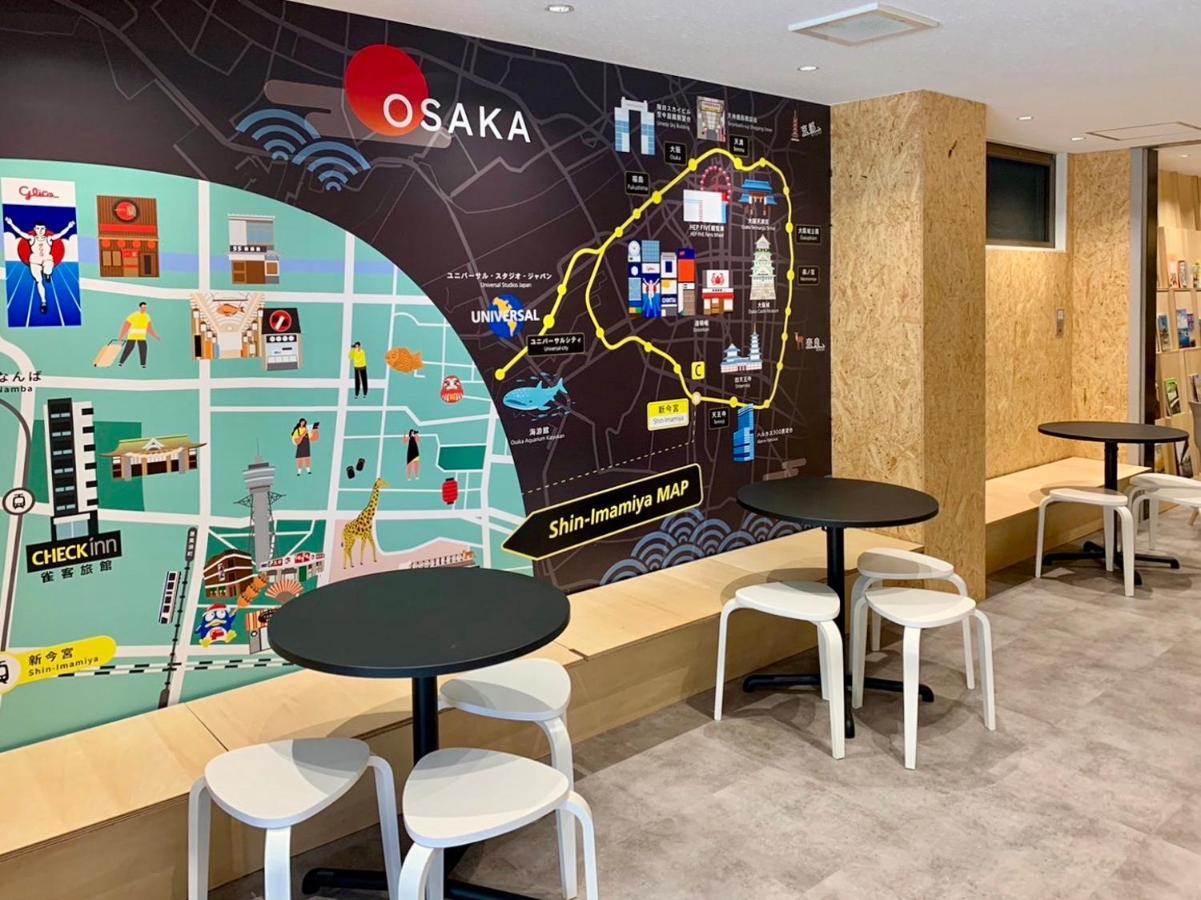Checkinn Osaka Shinimamiya Kültér fotó